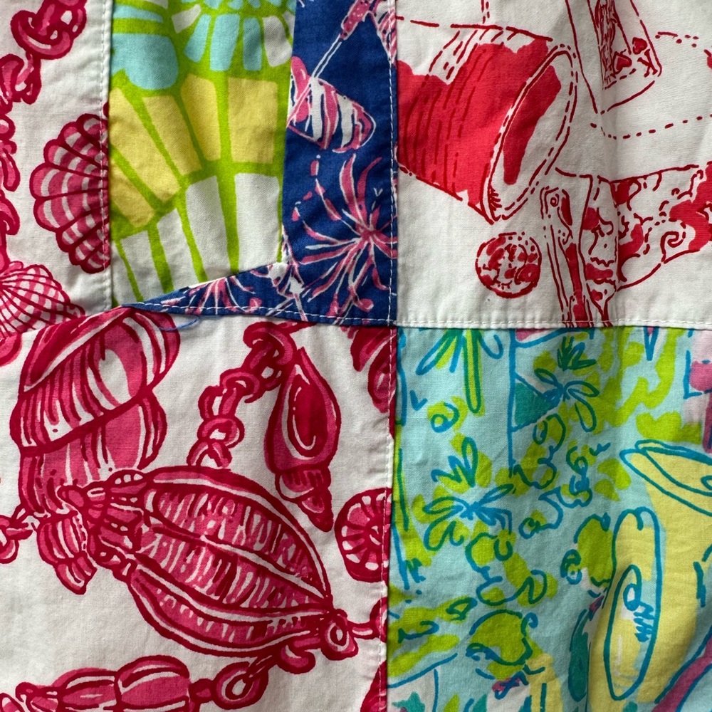 Lilly Pulitzer Patchwork Yesenia Square Sundress … - image 2